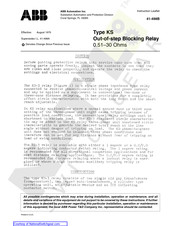 ABB KS Instruction Leaflet