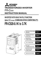 Mitsubishi Electric FR-C500 Instruction Manual