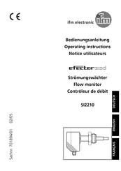 IFM Electronic efector 300 SI2210 Operating Instructions Manual