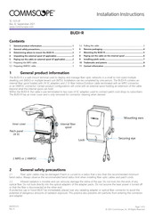CommScope TC-1511-IP Installation Instructions Manual