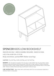 ROOM LIFE SPENCER Assembly Instructions Manual