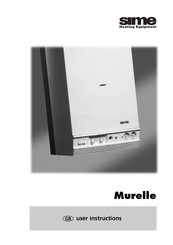 Sime MURELLE 20 BF User Instructions