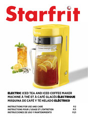 STARFRIT 024015 Instructions For Use And Care Manual