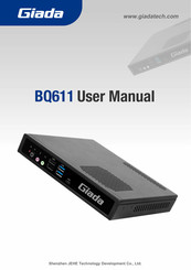 Giada BQ611 User Manual