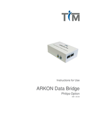 TIM ARKON Instructions For Use Manual