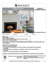 Regency Fireplace Products Gi29L-NG Owners & Installation Manual