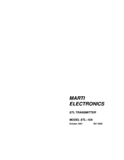 Marti Electronics STL-10A Technical Manual