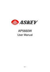 Askey AP5660W User Manual