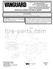 Desa VANGUARD VI36NCR Installation Instructions Manual
