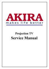 akira PTV-50H08 Service Manual
