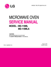 LG MS-119MLA Service Manual