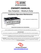 Saturn ESHP-2 Owner's Manual