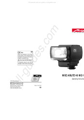 Metz MZ-1 Operating Instructions Manual