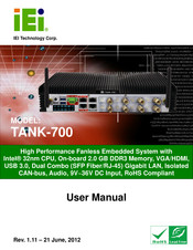 Iei Technology TANK-700 User Manual