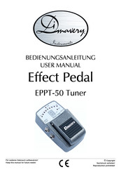 Dimavery EPPT-50 Tuner User Manual