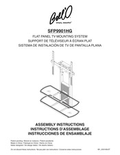 Bell'O SFP-9901HG Assembly Instructions Manual