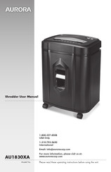Aurora AU1830XA User Manual