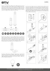 GTV CORTA OS-CORP80-30 Assembly Instruction Manual
