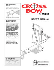 Weider CROSS BOW WESY59420 User Manual