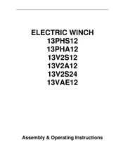 WARRIOR 13V2S12 Assembly & Operating Instructions