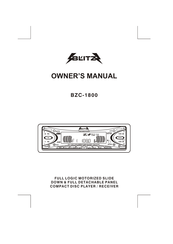 Blitz BZC-1800 Owner's Manual