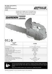 AW Tools GARDEN CS250 Assembly, Operating And Safety Instructions