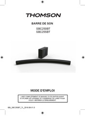 THOMSON SBC250BT Operating Instructions Manual