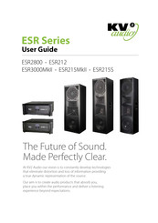 KV2 Audio ESR212 User Manual