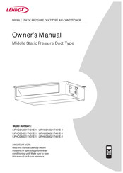 Lennox LIFHC024021T431E-1 Owner's Manual