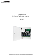 Speco OSW8T User Manual