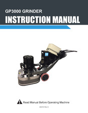 National Flooring Equipment GP3000 Instruction Manual