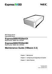 NEC EXPRESS5800/R320d-E4 Maintenance Manual