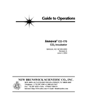 NEW BRUNSWICK SCIENTIFIC Innova CO-170 Manual To Operations
