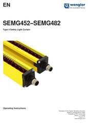 Wenglor SEMG482 Operating Instructions Manual