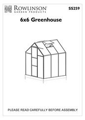 Rowlinson Garden Products SS259 Manual