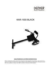 Denver KAR-1500 BLACK Manual