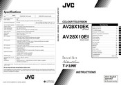 JVC AV28X10EI Instructions Manual