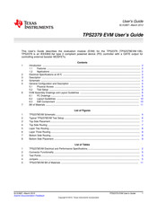 Texas Instruments TPS2379 EVM User Manual