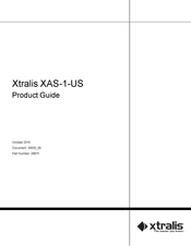 Xtralis XAS-1-US Product Manual