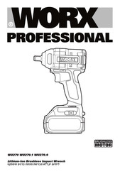 Worx Professional WU279 Manual