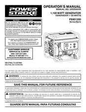 Power Stroke PS901200 Series Operator's Manual
