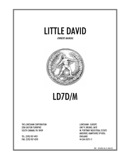 ITW LOVESHAW LITTLE DAVID LD7D/M Owner's Manual
