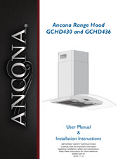 Ancona GCHD430 User's Manual & Installation Instructions