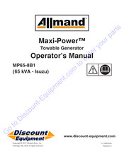 Allmand Maxi-Power MP65-8B1 Operator's Manual