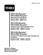 Toro Recycler SR-21OS Operator's Manual