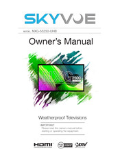 Skyvue NXG-55250-UHB Owner's Manual