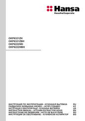 Hansa OKP6222MH Instruction Manual