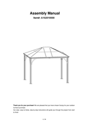 Sunjoy A102010000 Assembly Manual