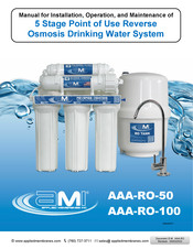 AMI AAA-RO-100 Instructions Manual For Installation, Operation And Maintenance