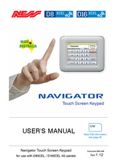 Ness Navigator D8XCEL4G User Manual